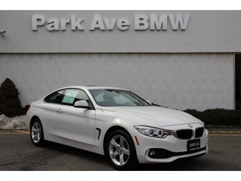 Alpine White BMW 4 Series 428i xDrive Coupe.  Click to enlarge.