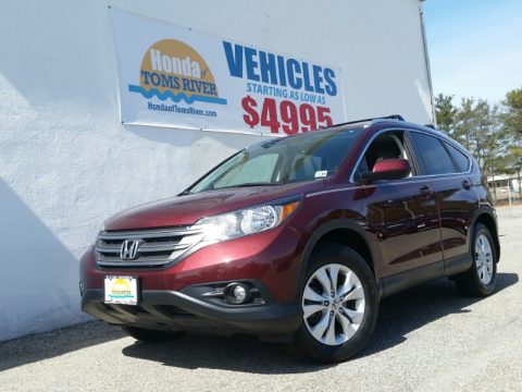 Basque Red Pearl II Honda CR-V EX-L AWD.  Click to enlarge.