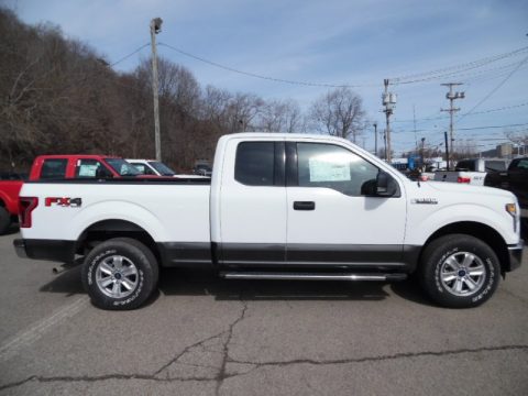 Oxford White Ford F150 XLT SuperCab 4x4.  Click to enlarge.