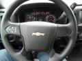  2015 Chevrolet Silverado 1500 WT Crew Cab 4x4 Black Out Edition Steering Wheel #33