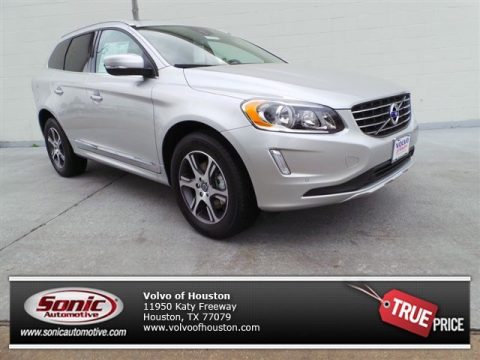 Bright Silver Metallic Volvo XC60 T6 AWD.  Click to enlarge.