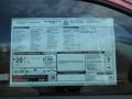  2015 Chevrolet Colorado WT Extended Cab 4WD Window Sticker #4