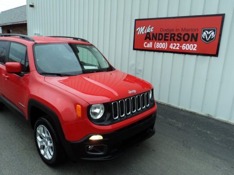Colorado Red Jeep Renegade Latitude 4x4.  Click to enlarge.