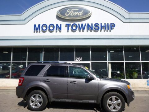Sterling Gray Metallic Ford Escape Limited V6 4WD.  Click to enlarge.