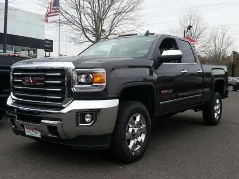 Iridium Metallic GMC Sierra 2500HD SLE Double Cab 4x4.  Click to enlarge.