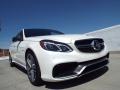 Front 3/4 View of 2015 Mercedes-Benz E 63 AMG S 4Matic Sedan #21