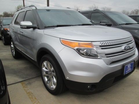 Ingot Silver Ford Explorer Limited.  Click to enlarge.