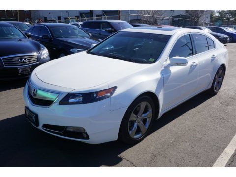 Bellanova White Pearl Acura TL 3.5 Advance.  Click to enlarge.
