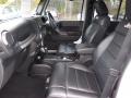  2011 Jeep Wrangler Unlimited Black Interior #4