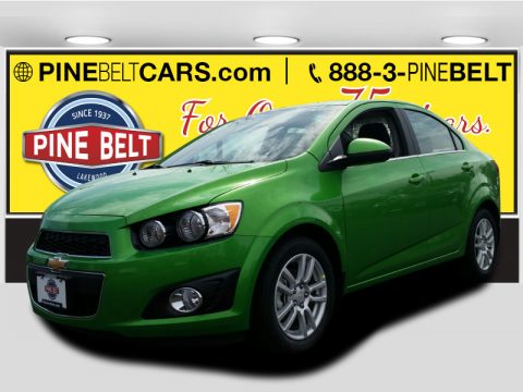 Dragon Green Metallic Chevrolet Sonic LT Sedan. Click to enlarge. Dragon Green Metallic Chevrolet Sonic LT Sedan. Click to enlarge.