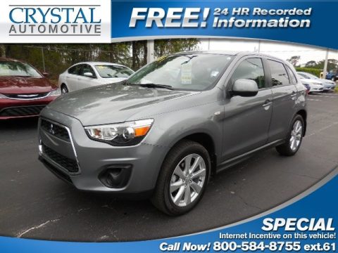 Mercury Gray Pearl Mitsubishi Outlander Sport ES.  Click to enlarge.