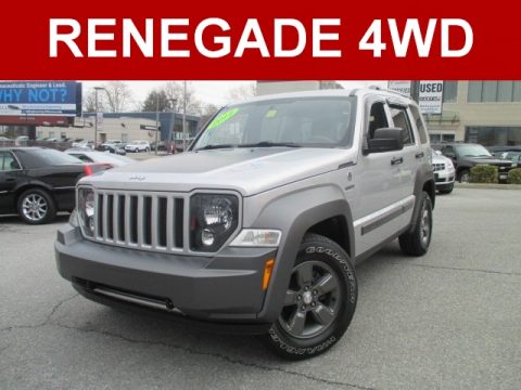Bright Silver Metallic Jeep Liberty Renegade 4x4.  Click to enlarge.