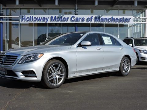 Iridium Silver Metallic Mercedes-Benz S 550 4Matic Sedan.  Click to enlarge.