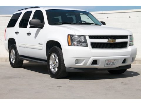 Summit White Chevrolet Tahoe LS 4x4.  Click to enlarge.