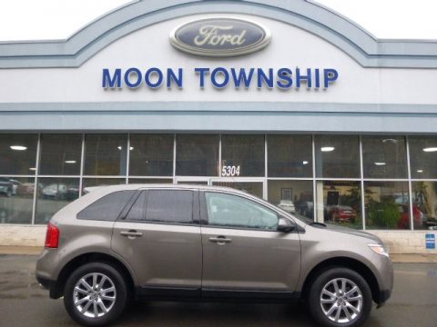 Mineral Gray Metallic Ford Edge SEL AWD.  Click to enlarge.
