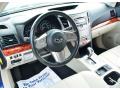  2010 Subaru Outback Warm Ivory Interior #5