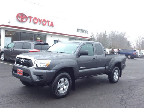 Magnetic Gray Metallic Toyota Tacoma Access Cab 4x4.  Click to enlarge.
