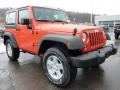 Front 3/4 View of 2015 Jeep Wrangler Sport 4x4 #9