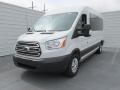 Front 3/4 View of 2015 Ford Transit Wagon XLT 350 MR Long #7