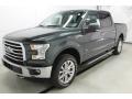 Front 3/4 View of 2015 Ford F150 XLT SuperCrew 4x4 #3