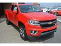 Front 3/4 View of 2015 Chevrolet Colorado Z71 Extended Cab 4WD #1