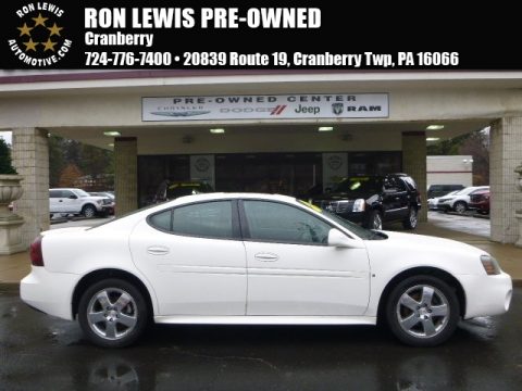 Ivory White Pontiac Grand Prix GT Sedan.  Click to enlarge.