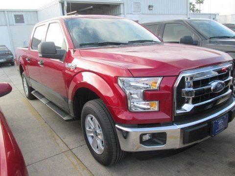 Ruby Red Metallic Ford F150 XLT SuperCrew.  Click to enlarge.