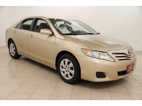 Sandy Beach Metallic Toyota Camry LE.  Click to enlarge.