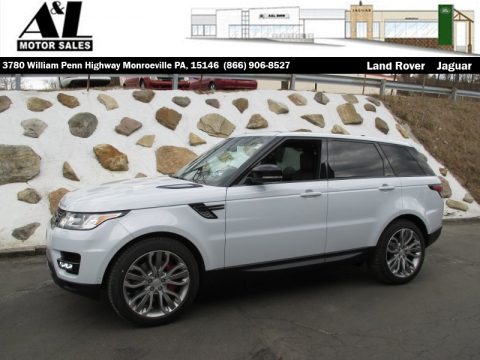 Yulong White Metallic Land Rover Range Rover Sport Supercharged.  Click to enlarge.