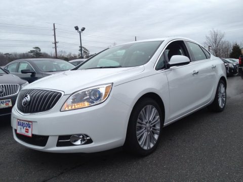 Summit White Buick Verano .  Click to enlarge.