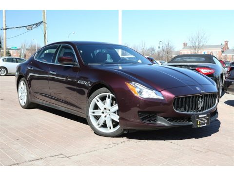 Rosso Folgore (Dark Red Metallic) Maserati Quattroporte S Q4 AWD.  Click to enlarge.
