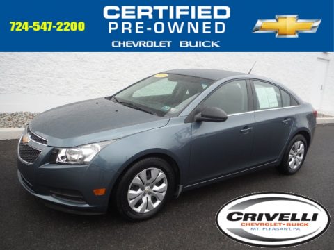 Blue Granite Metallic Chevrolet Cruze LS.  Click to enlarge.