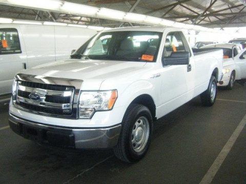 Oxford White Ford F150 XL Regular Cab.  Click to enlarge.