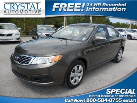 Metal Bronze Kia Optima LX.  Click to enlarge.