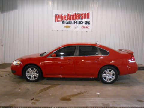 Victory Red Chevrolet Impala LT.  Click to enlarge.