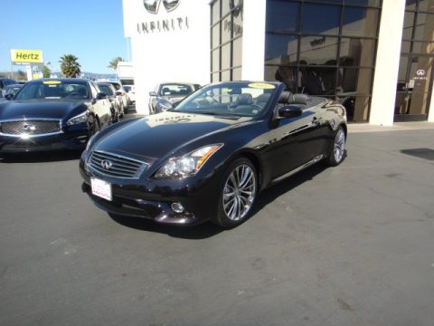 Limited Malbec Black Infiniti G 37 S Sport Convertible.  Click to enlarge.