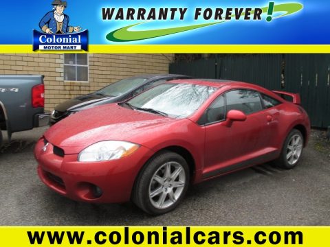 Rave Red Mitsubishi Eclipse SE Coupe.  Click to enlarge.