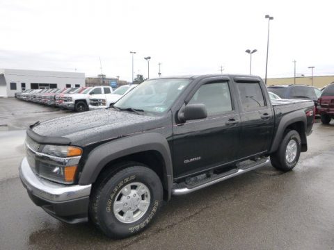 Black Chevrolet Colorado LS Crew Cab 4x4.  Click to enlarge.