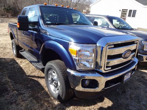 Blue Jeans Ford F350 Super Duty XLT Super Cab 4x4.  Click to enlarge.