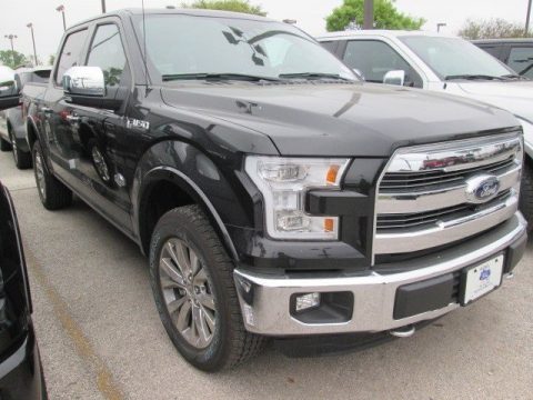 Tuxedo Black Metallic Ford F150 King Ranch SuperCrew 4x4.  Click to enlarge.
