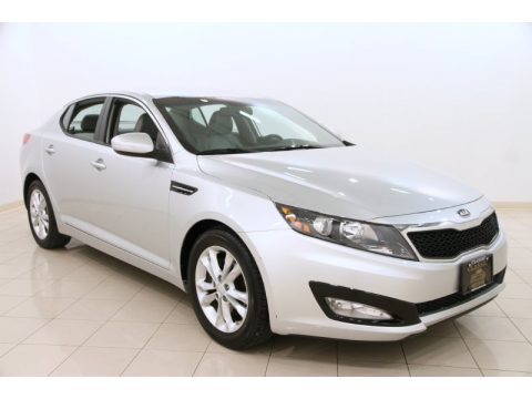 Bright Silver Kia Optima EX.  Click to enlarge.