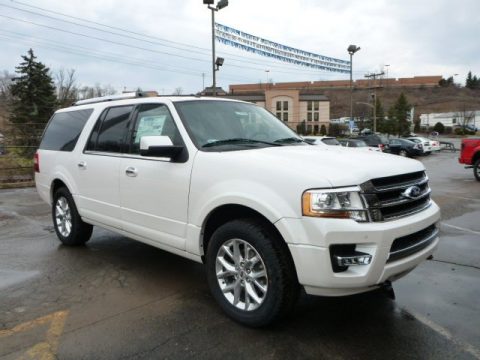 White Platinum Metallic Tri-Coat Ford Expedition EL Limited 4x4. Click to enlarge. White Platinum Metallic Tri-Coat Ford Expedition EL Limited 4x4. Click to enlarge.