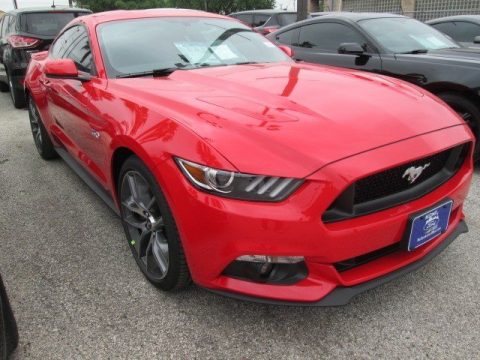 Race Red Ford Mustang GT Premium Coupe.  Click to enlarge.