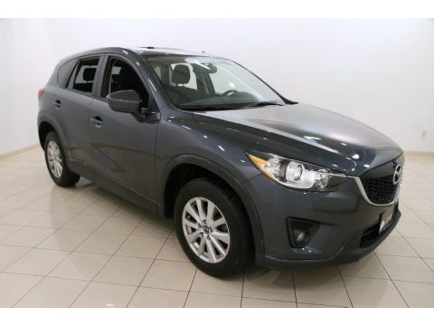 Metropolitan Gray Mica Mazda CX-5 Touring AWD.  Click to enlarge.