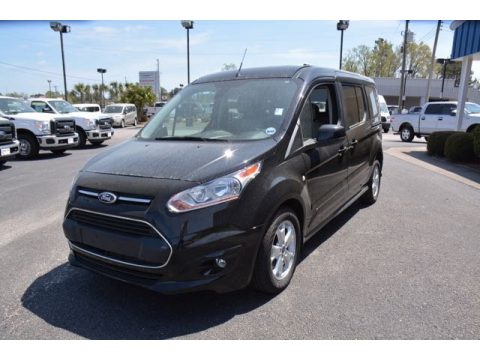 Panther Black Ford Transit Connect Titanium Wagon.  Click to enlarge.