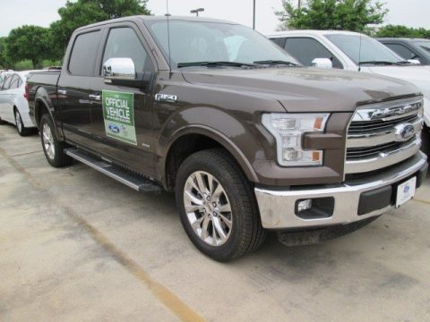 Caribou Metallic Ford F150 Lariat SuperCrew.  Click to enlarge.