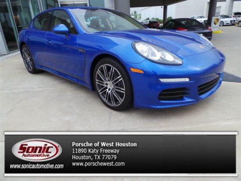 Sapphire Blue Metallic Porsche Panamera . Click to enlarge. Sapphire Blue Metallic Porsche Panamera . Click to enlarge.