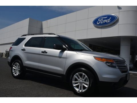 Ingot Silver Ford Explorer FWD.  Click to enlarge.