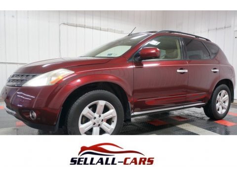 Merlot Pearl Nissan Murano SL AWD.  Click to enlarge.