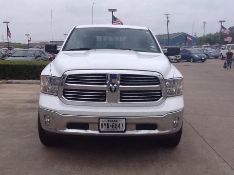 Bright White Ram 1500 Lone Star Crew Cab 4x4.  Click to enlarge.